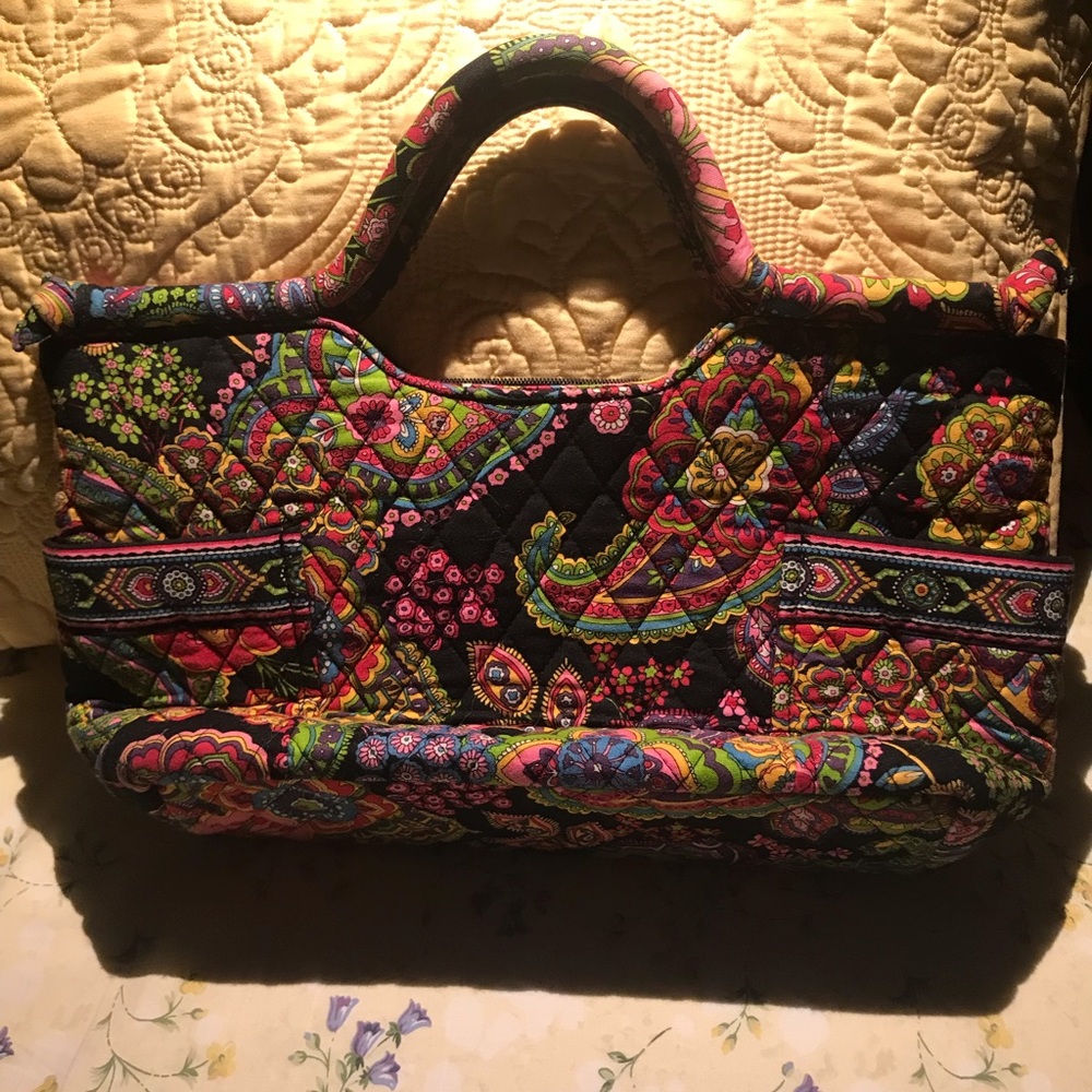 Vera Bradley Tote - EUC - 14”x7”